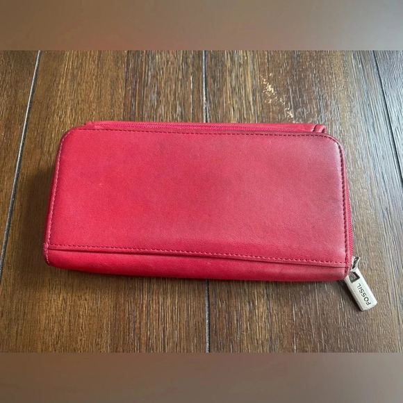 Fossil leather wallet - Picture 2 of 10